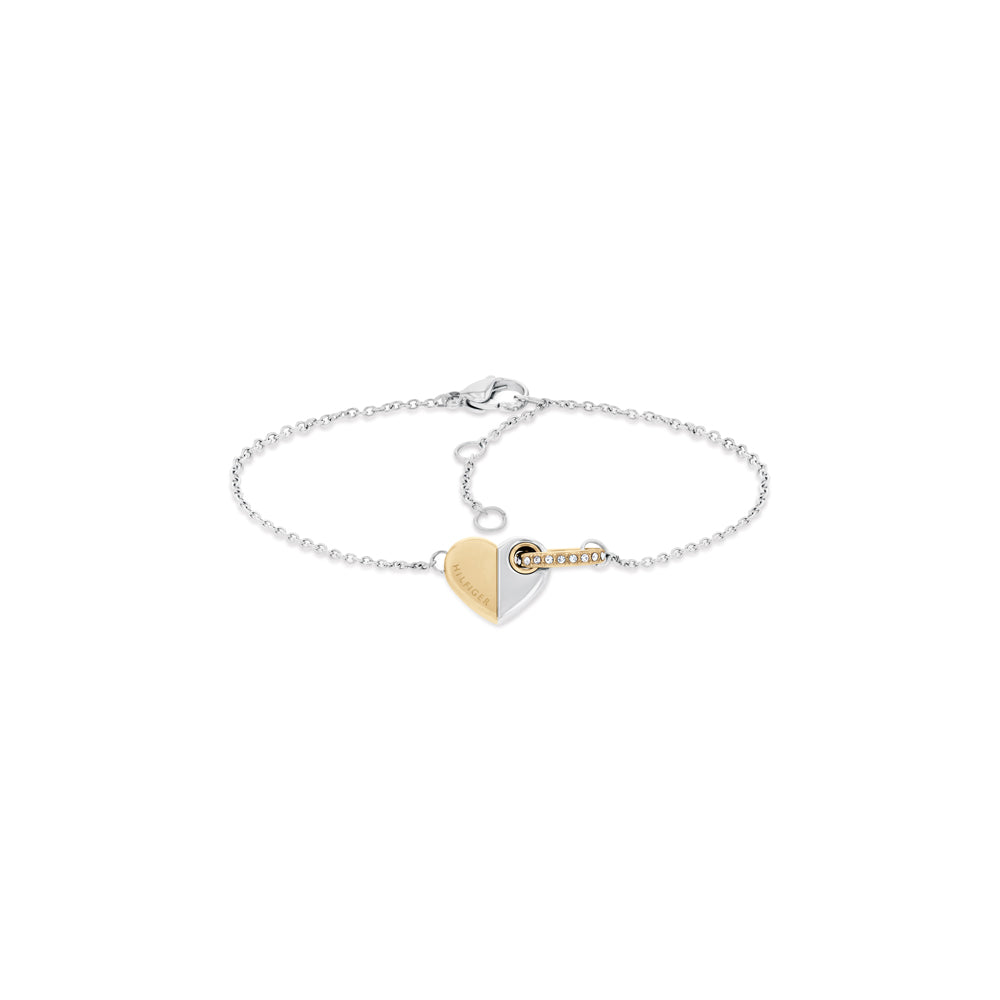 Ladies Tommy Hilfiger Love Two Tone bracelet 2780880