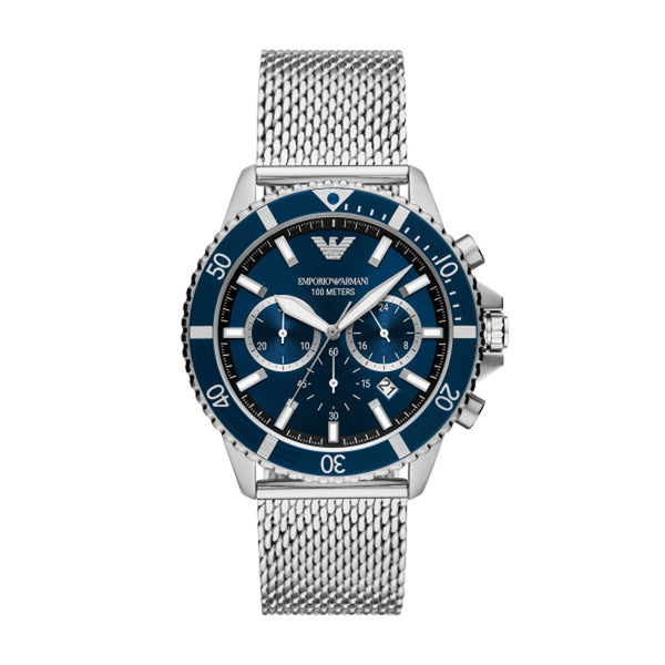 Emporio Armani Mens Divers Chronograph Watch AR11587