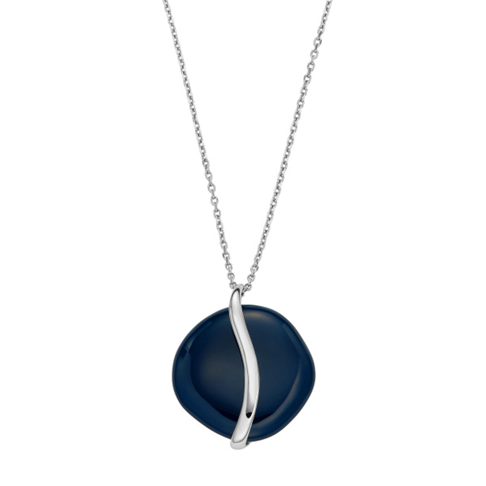 Skagen Ladies Sofie Blue Sea Glass Necklace SKJ1809040