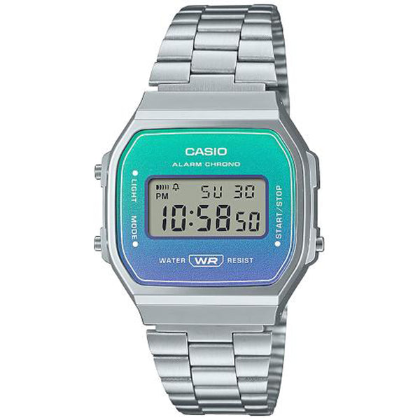 Casio Unisex Alarm Chronograph Digital Watch A168WER-2AEF
