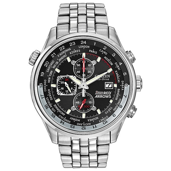 Citizen Mens Red Arrows Chrono World Time Eco-Drive Watch