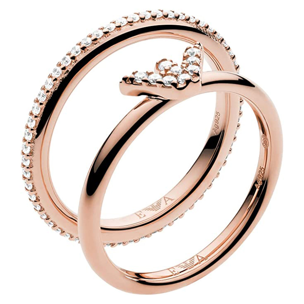 Emporio Armani Ladies Heritage Ring EG3462221