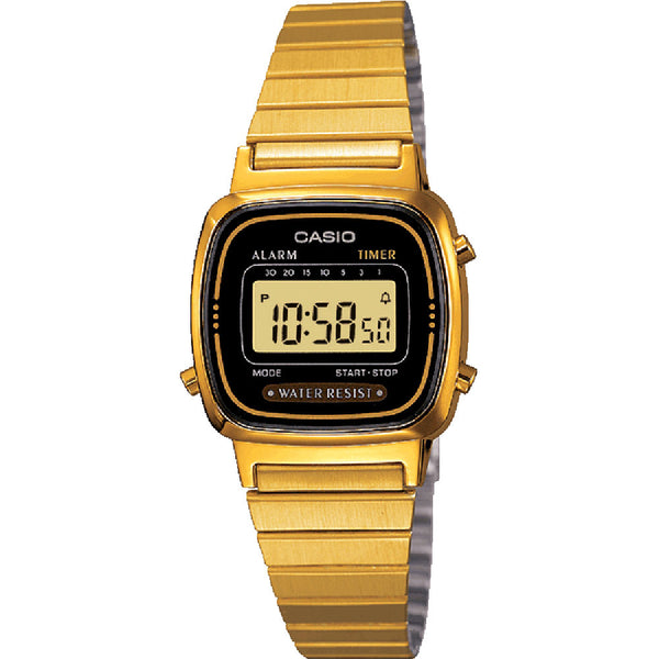 Casio Ladies Classic Alarm Chronograph Digital Watch LA670WEGA-1EF