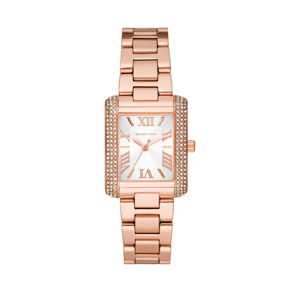 Michael kors watch square rose gold online