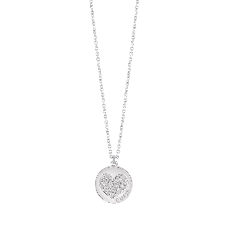 Guess Ladies Heart Devotion Necklace UBN82050