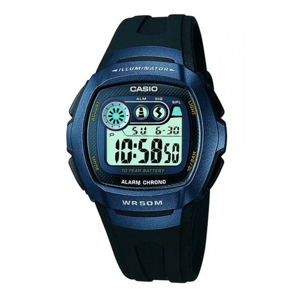Casio Unisex Alarm Digital Watch W-210-1BVES
