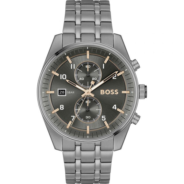 Boss Mens Skytraveller Chronograph Watch 1514153