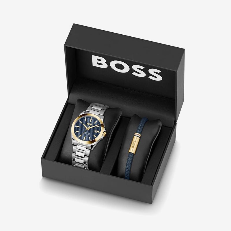 Boss Strike Watch and Bracelet Gift Set 1570191
