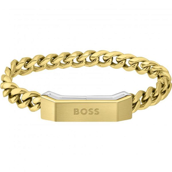 Boss  Mens  Carter Curb  Bracelet 1580318M