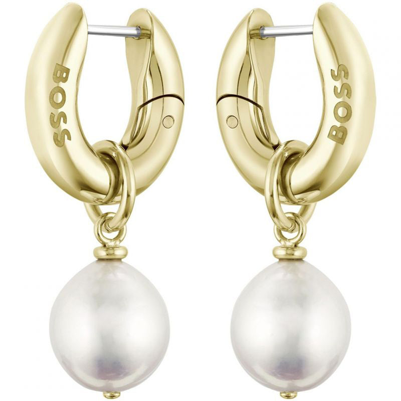 Boss Ladies Fresh Water Pearl Earrings 1580525