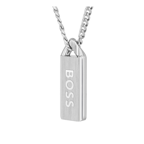 Boss Mens Kassy Emblem Necklace 1580677