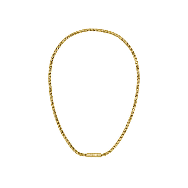 Boss Chain Gold Plated Doran Mens Necklace 1580694