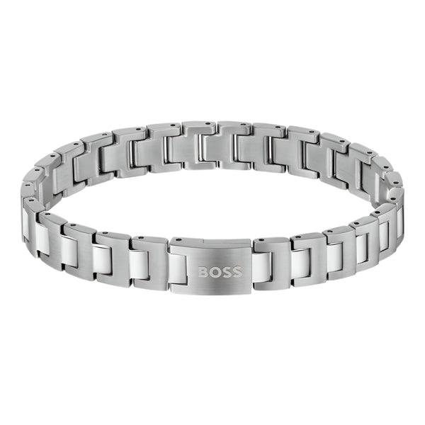 Boss Mens Candor Stainless Steel Link Bracelet 15807511