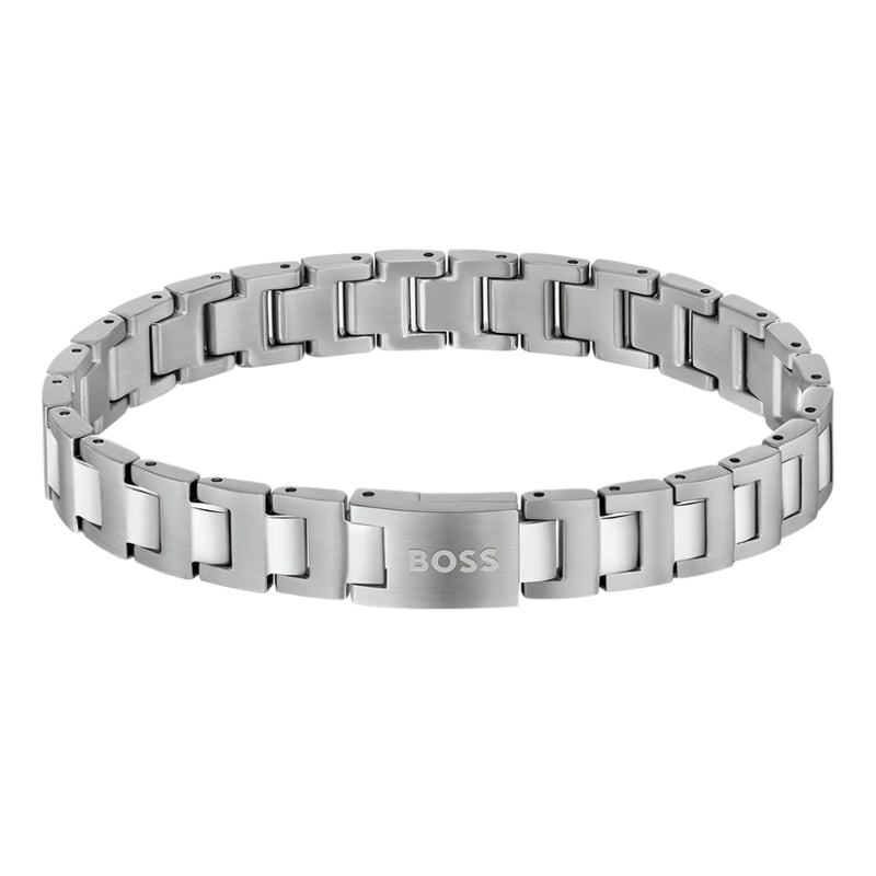 Boss Mens Candor Stainless Steel Link Bracelet 15807511