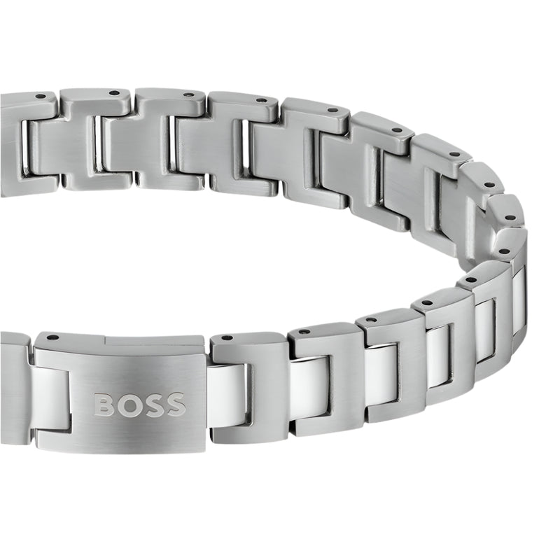 Boss Mens Candor Stainless Steel Link Bracelet 15807511