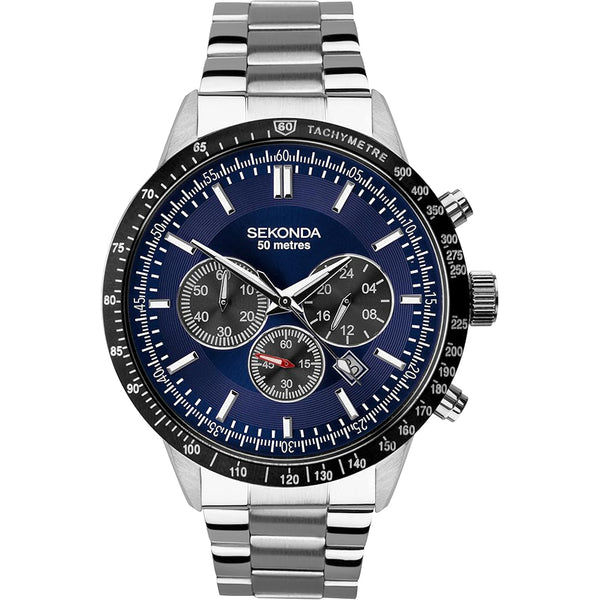 Mens Sekonda Velocity Cronograph Watch 1970
