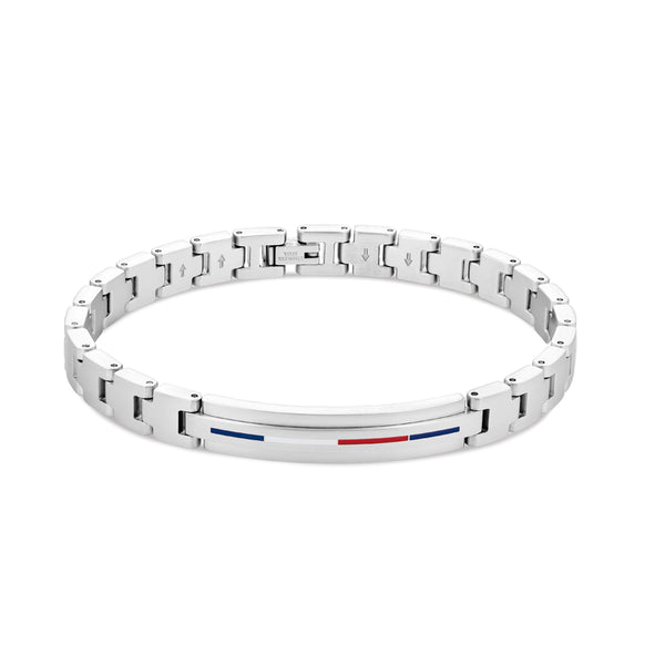 Mens Tommy Hilfiger Stainless Steel ID Bracelet 2790313