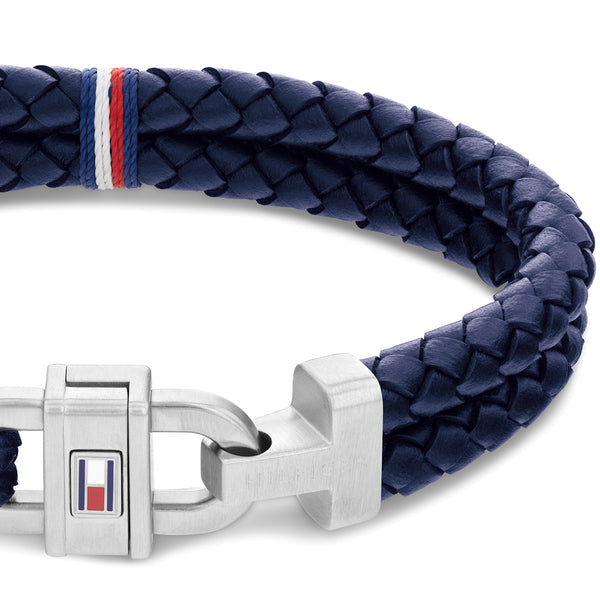 Mens Tommy Hilfiger Leather Bracelet 2790362