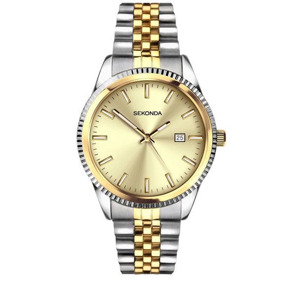 Sekonda King Two-Tone Stainless Steel Classic Mens Watch 30259