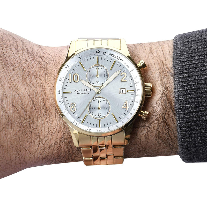 Accurist Mens Chronograph Watch 7377