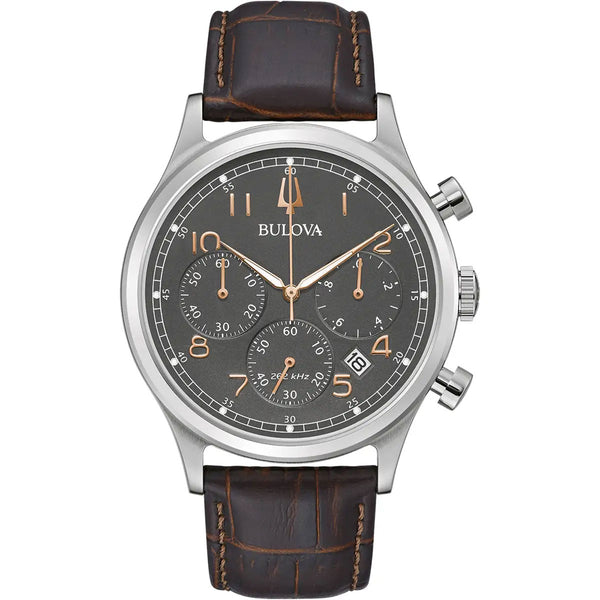 Bulova Mens Icon Cronograph Watch 96B356