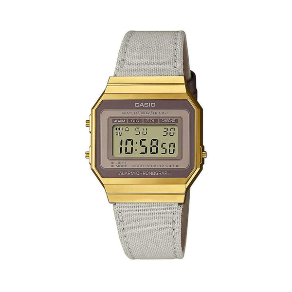 Casio Unisex Alarm Chronograph Digital Watch A700WEGL-7AEF