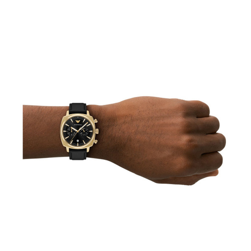 Emporio Armani Mens Carlo Chronograph Watch AR11690
