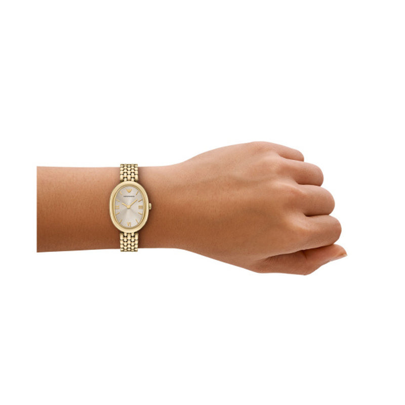 Emporio Armani Ladies Gold-Tone Watch AR11707