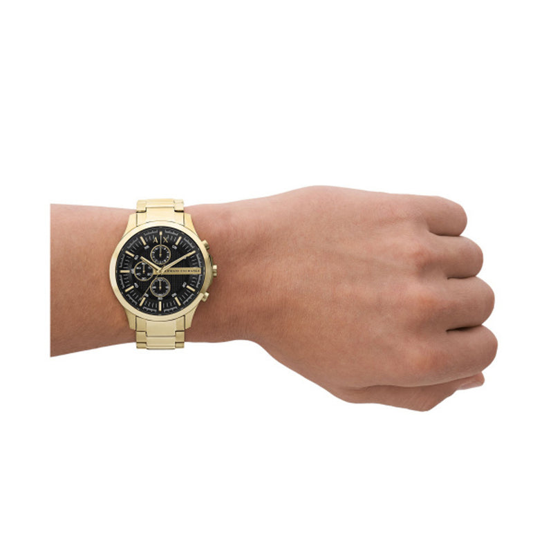 Armani Exchange Chronograph Gold-Tone Watch AX2137