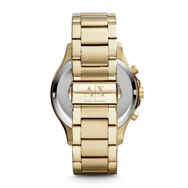Armani Exchange Chronograph Gold-Tone Watch AX2137
