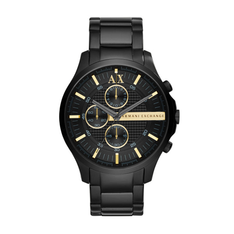 Armani Exchange Mens Black Chronograph Watch AX2164