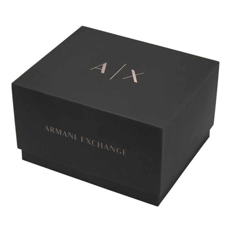 Armani Exchange Banks Black Dial Watch AX7147SET