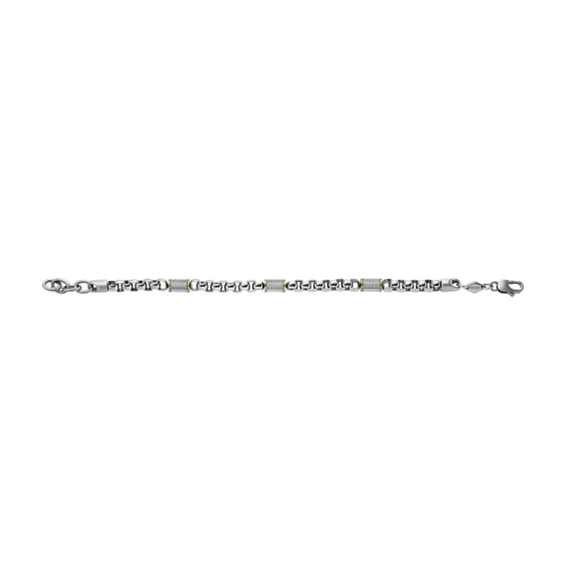 Fossil Men's All Stacked Up Bracelet JF04138998