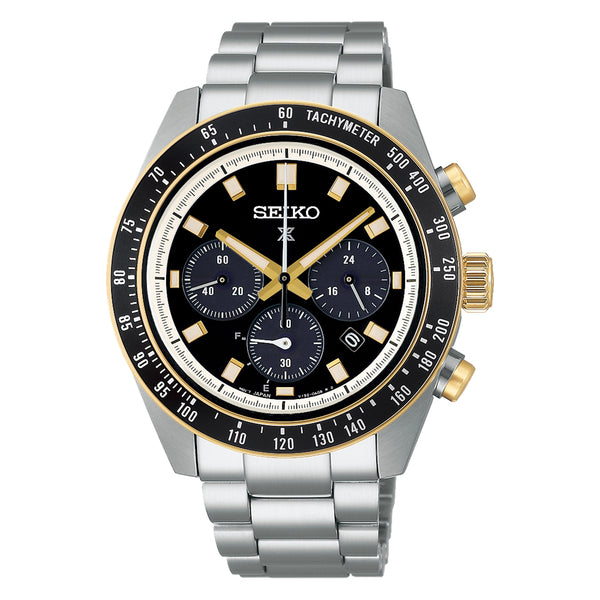 Seiko Mens Solar Speed Timer Chronograph Watch SSC941P1
