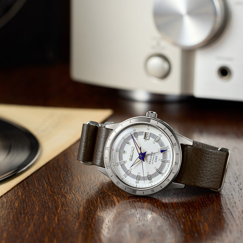 Seiko Mens Presage Limited Edition Laurel Automatic Watch SSK015J1