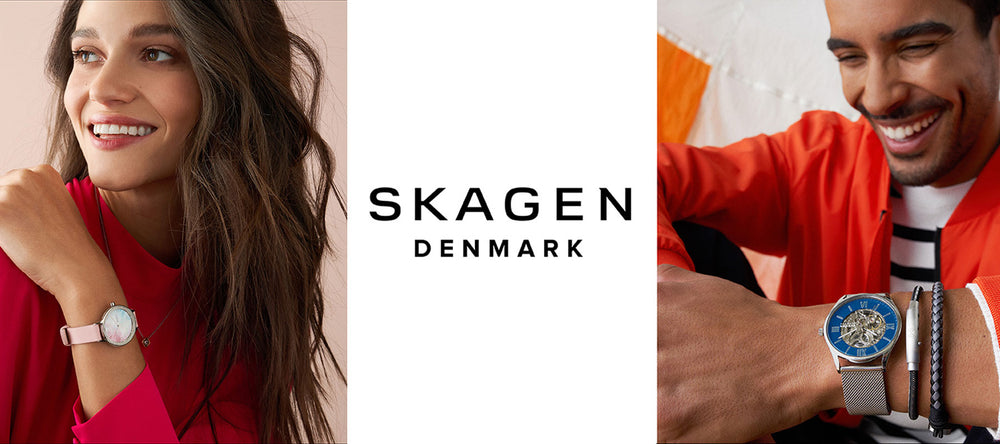 Skagen watches and jewellery for men and ladies
