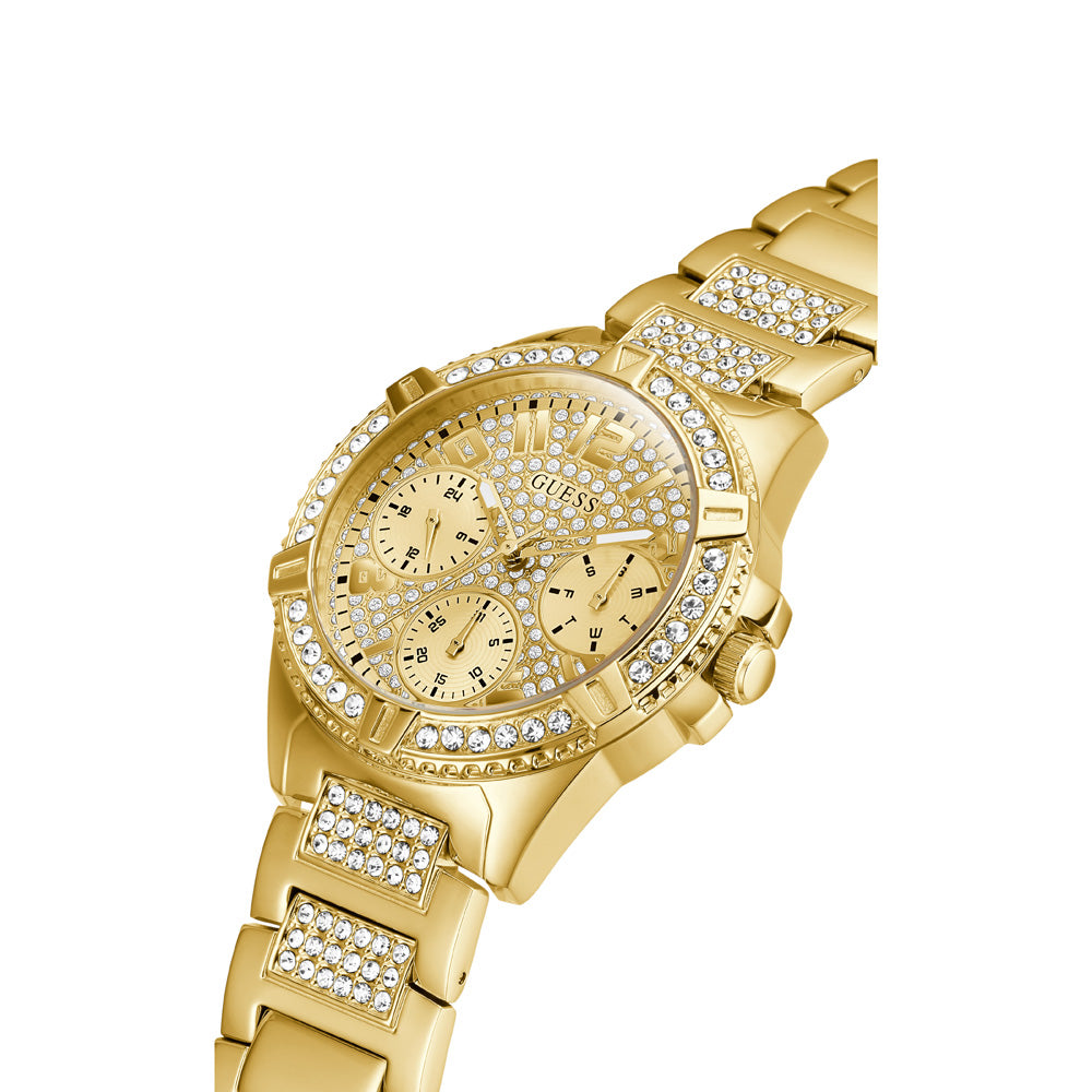 Guess Lady Frontier Gold Plated Watch W1156L2 – Quality  display picture 1