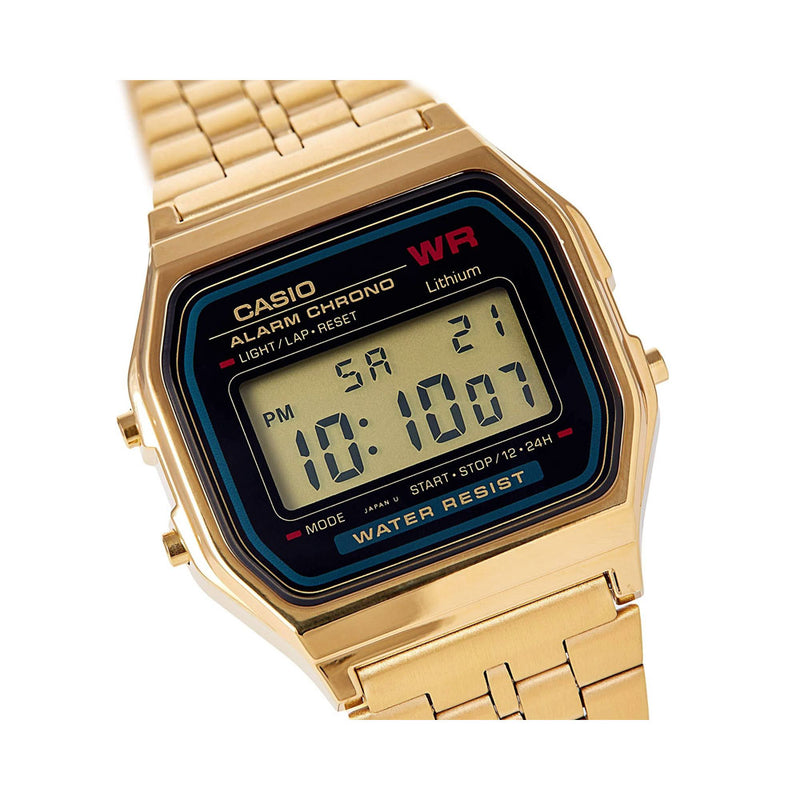 Casio Vintage Unisex  Digital Watch A159WGEA-1EF