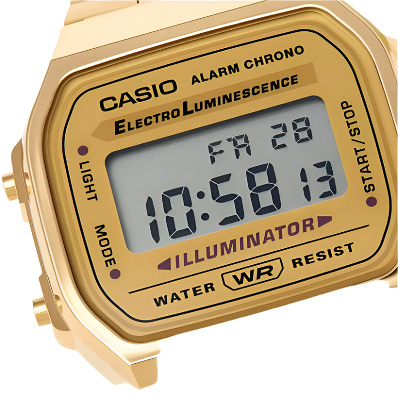 Casio Vintage Unisex Digital Watch A168WG-9EF