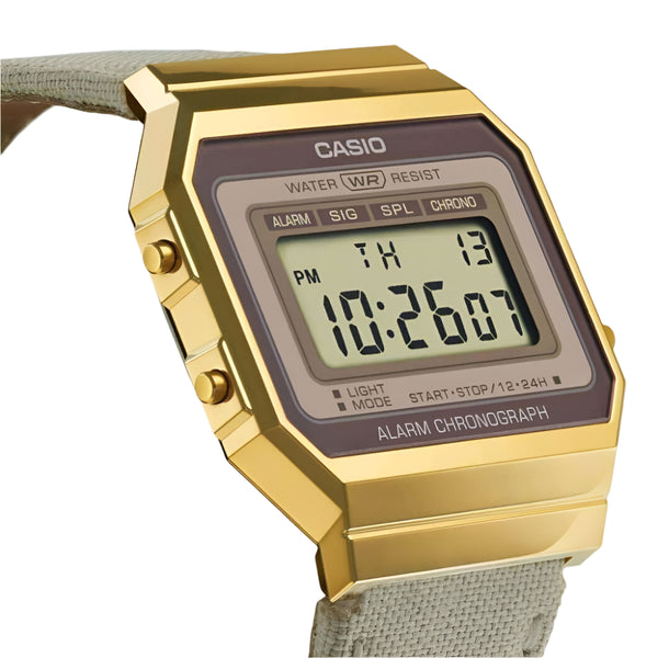 Casio Unisex Digital Watch A700WEGL-7AEF
