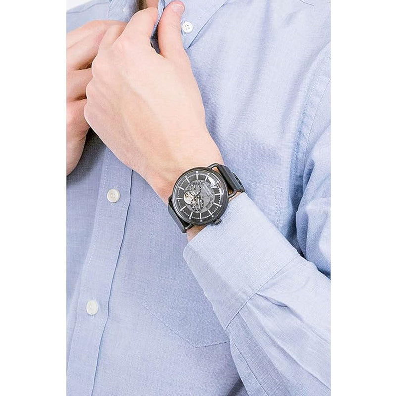 Emporio Armani Mens Aviator Automatic Watch AR60028