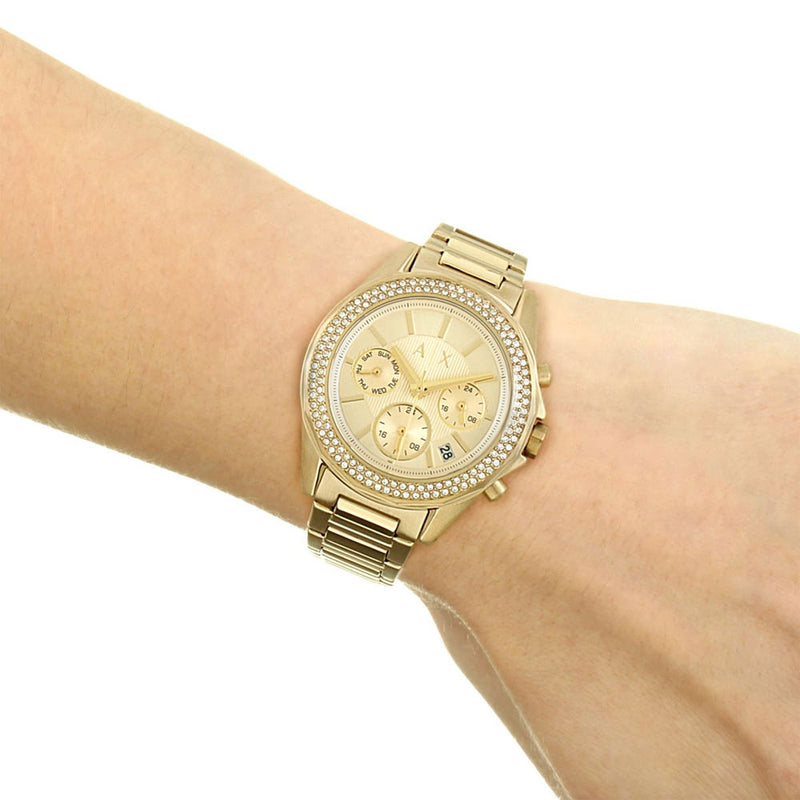 Armani Exchange Ladies Lady Drexler Chronograph Watch AX5651