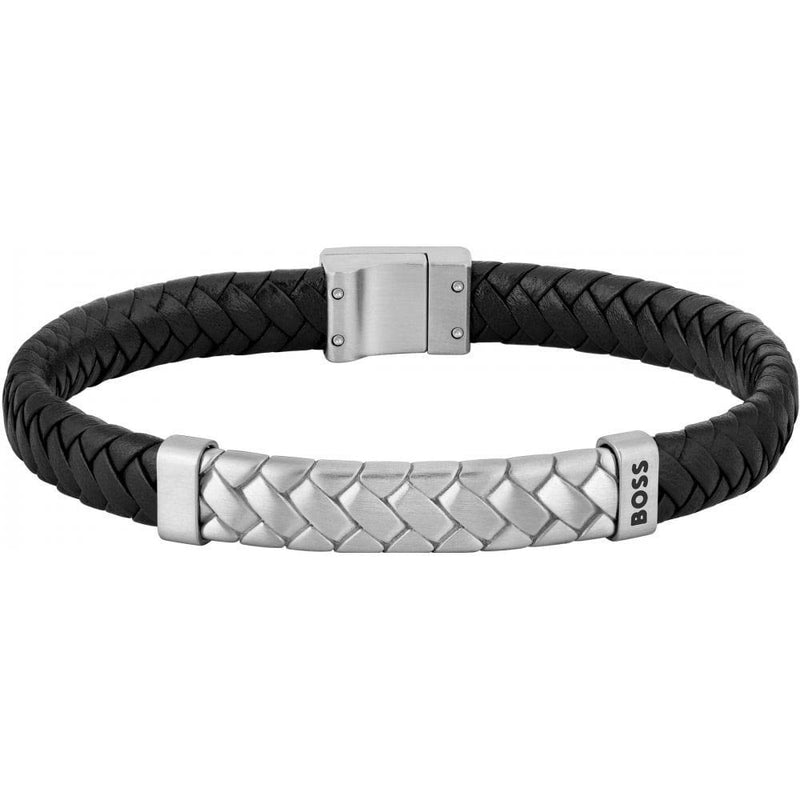 Boss Mens Tailored Leather Bracelet 1580674M