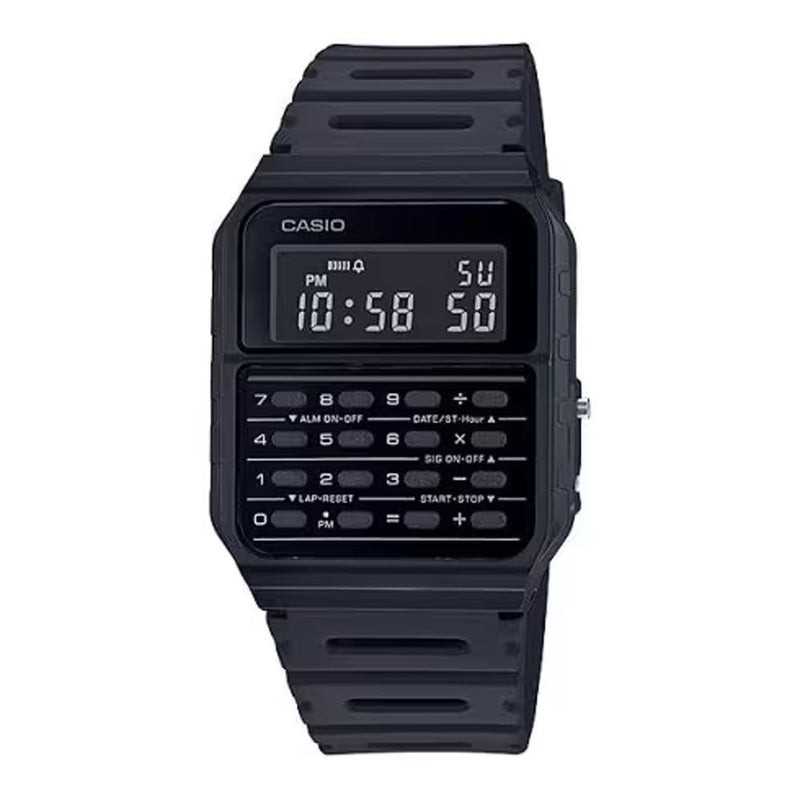 Casio Vintage Unisex Calculator Digital Watch CA-53WF-1BEF