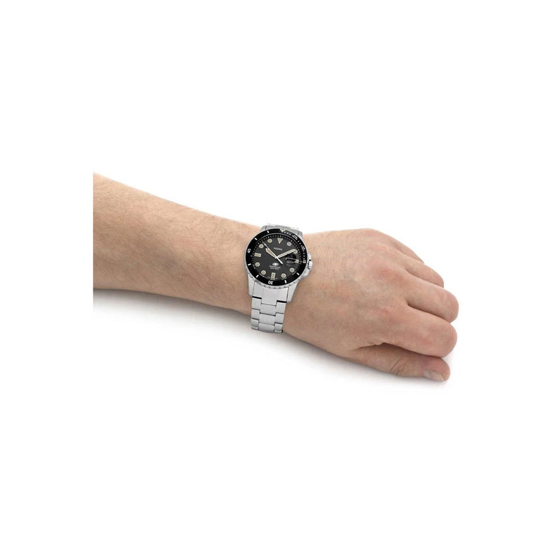 Fossil Mens Blue Black Dial Watch FS5952