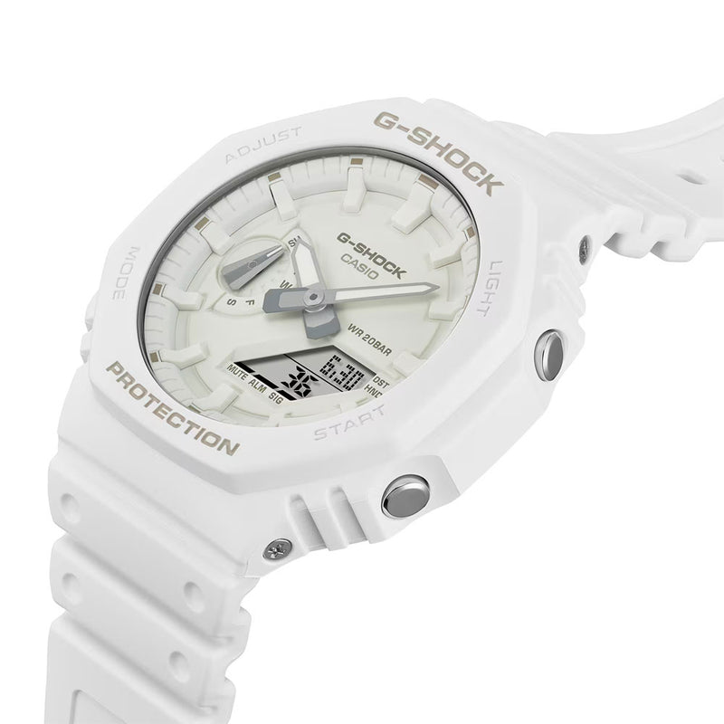 Casio G-Shock Mens Green Carbon Core Guard  Watch GA-2100-7A7ER