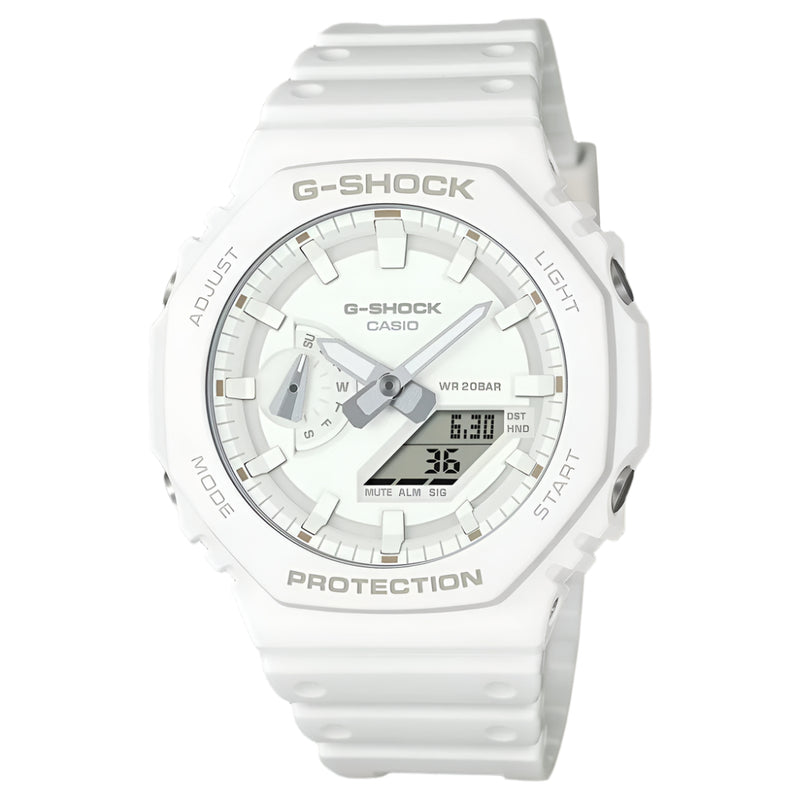 Casio G-Shock Mens Green Carbon Core Guard  Watch GA-2100-7A7ER