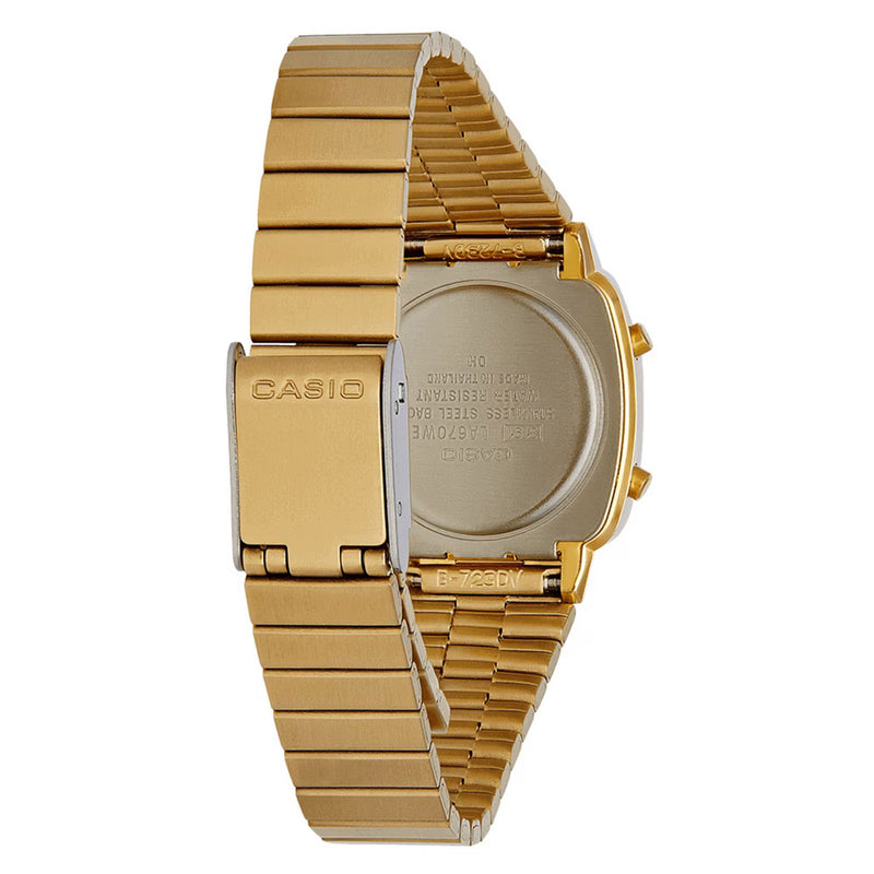Casio Ladies Classic Alarm Chronograph Digital Watch LA670WEGA-1EF