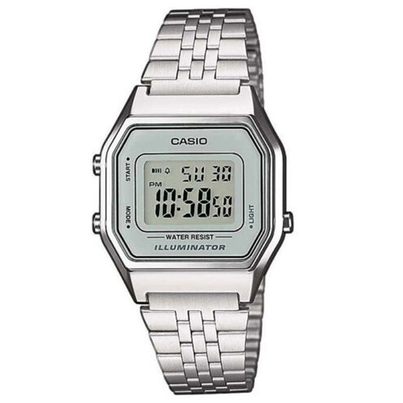 Casio Ladies Classic Alarm Chronograph Digital Watch LA680WEM-7EF