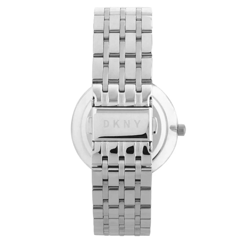DKNY Women\'s NY2507 Minetta Grey Leather Watch Dkny | Accessories | Dkny Womens Ny257 Minetta Grey Leather  main image 4